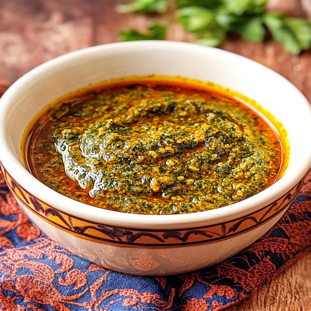 Chermoula Paste (Moroccan Chermoula Sauce)