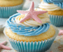Irresistible Beach Themed Cupcakes Recipe for Summer Fun