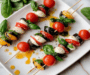 4th of July Patriotic Caprese Skewers Recipe Delight