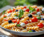 Celebrate with Colorful Patriotic Pasta Salad Recipe