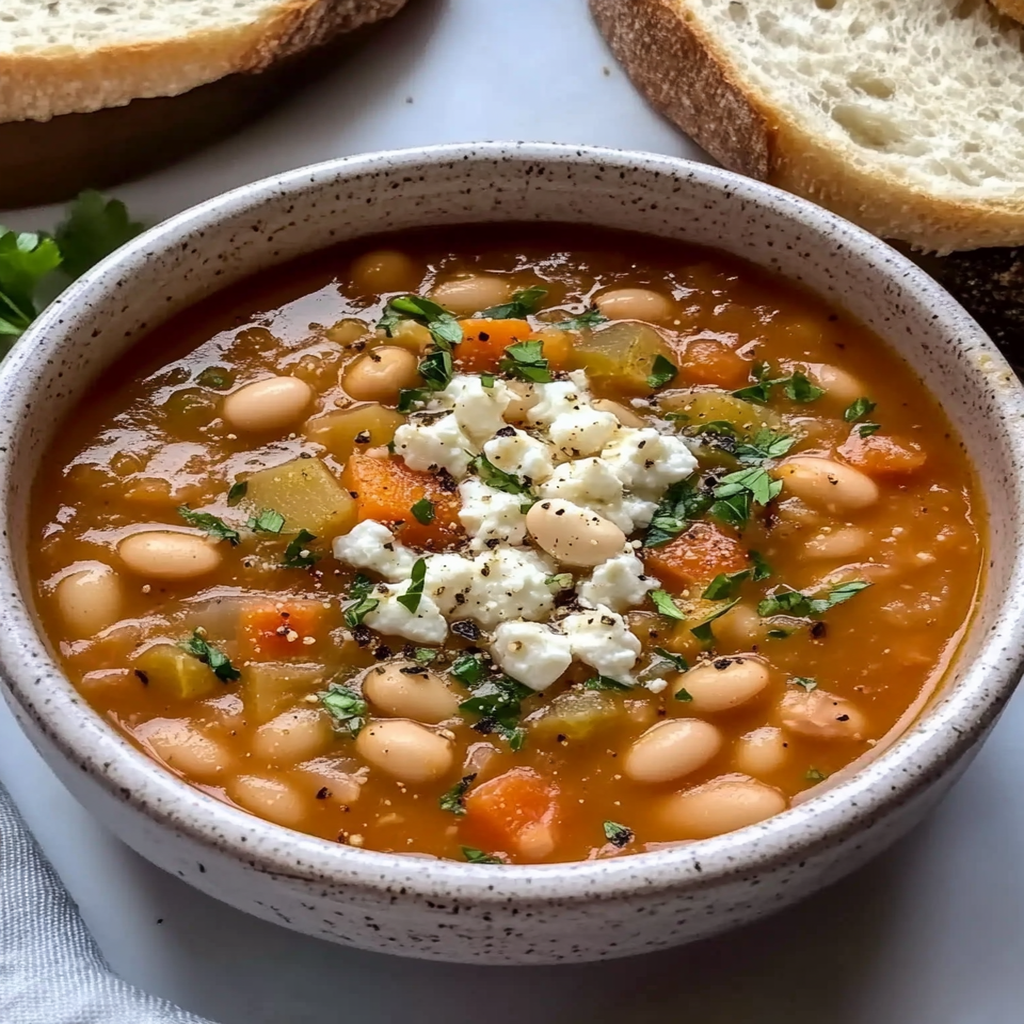 Fasolada Greek White Bean Soup fasolada-greek-white-bean-soup