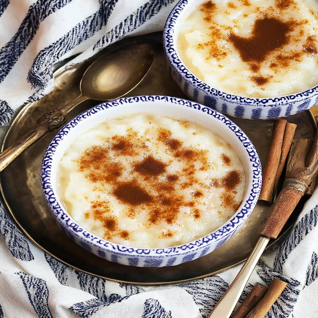 Tyrkisk Rispudding Turkish Rice Pudding